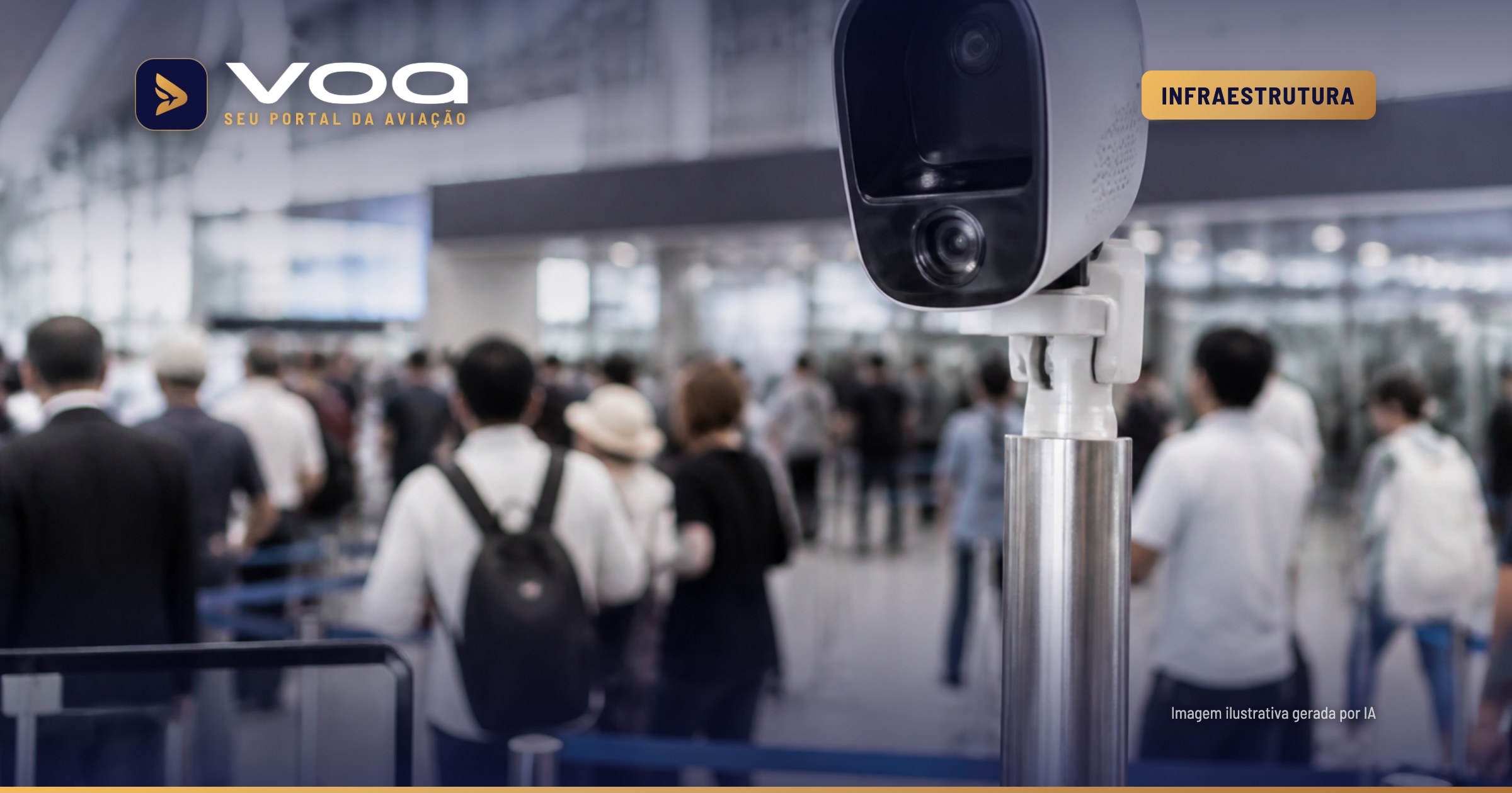 Receita Federal renova por 5 anos reconhecimento facial em aeroportos