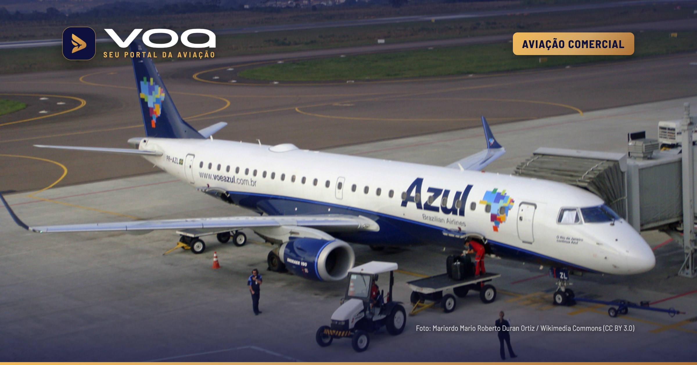 Azul reduz prejuízo em 51,4% no semestre, para R$ 1,11 bi