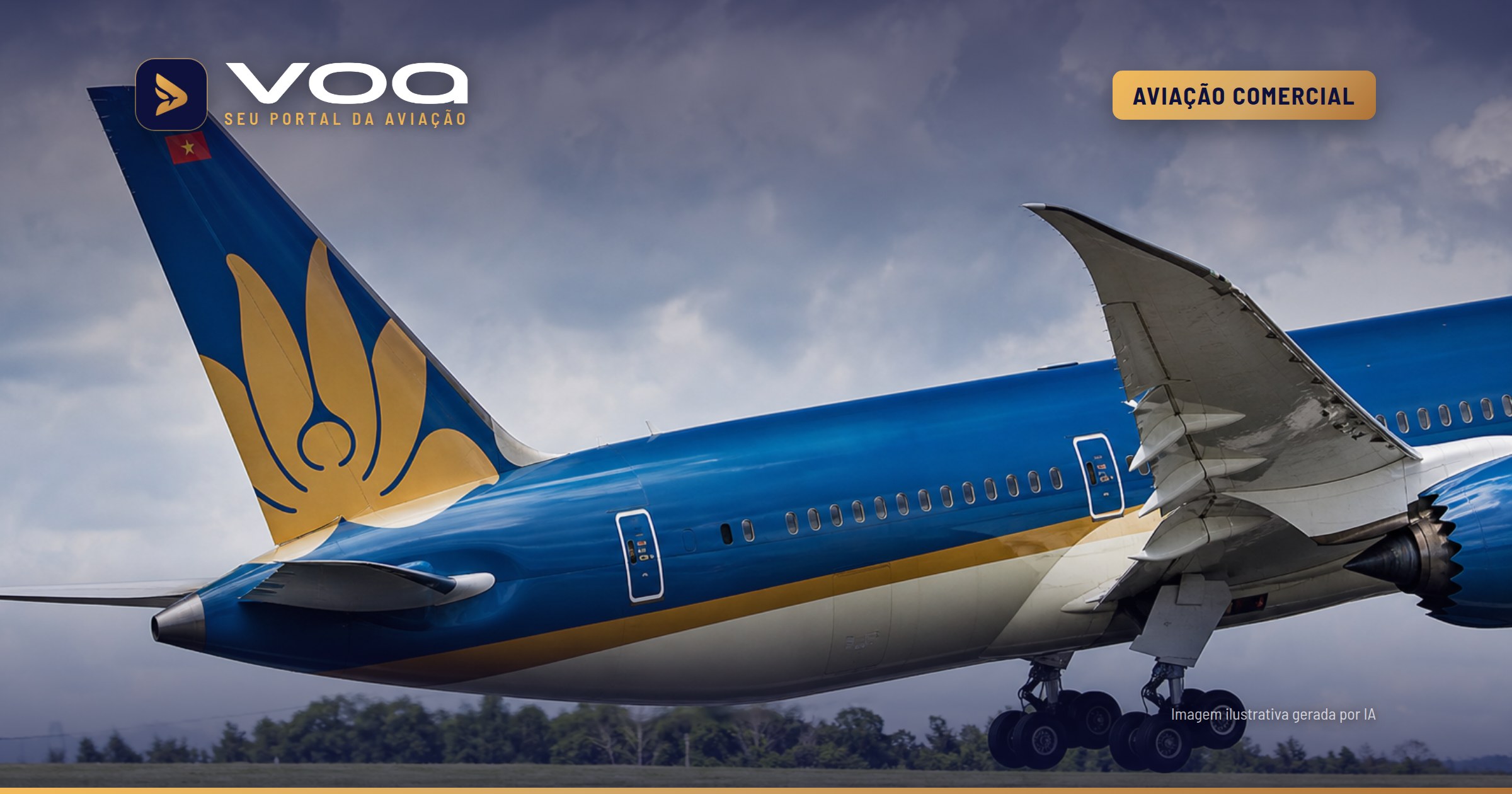 Boeing 787 da Vietnam Airlines sofre tail strike ao decolar em Munique