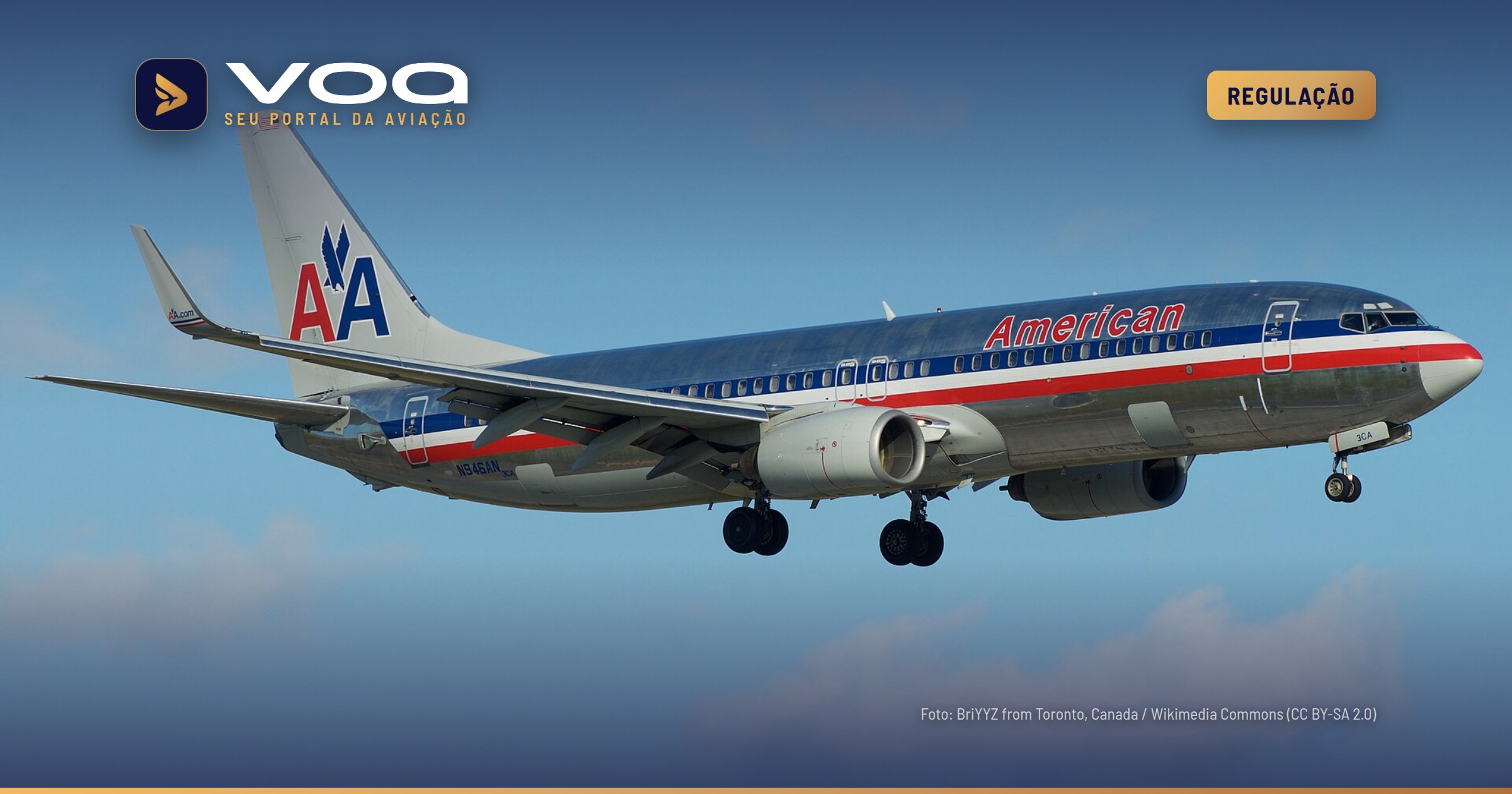 FAA investiga dois Boeing 737 da American com mesmo código em Phoenix