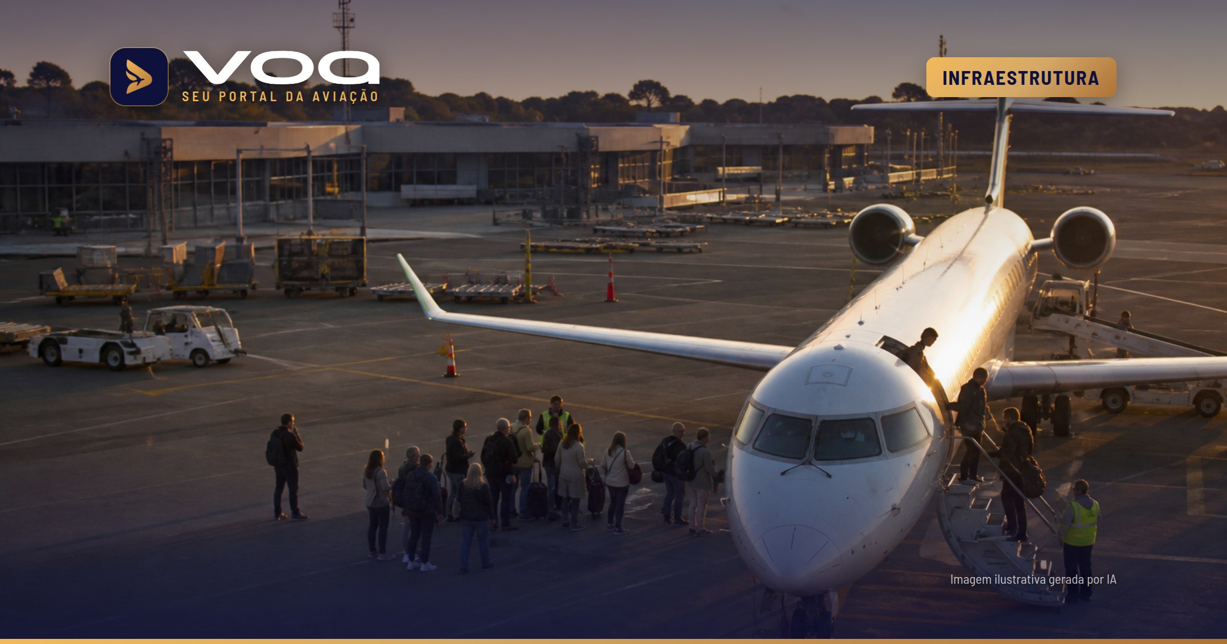 Concessões de aeroportos completam 15 anos e miram conectividade regional