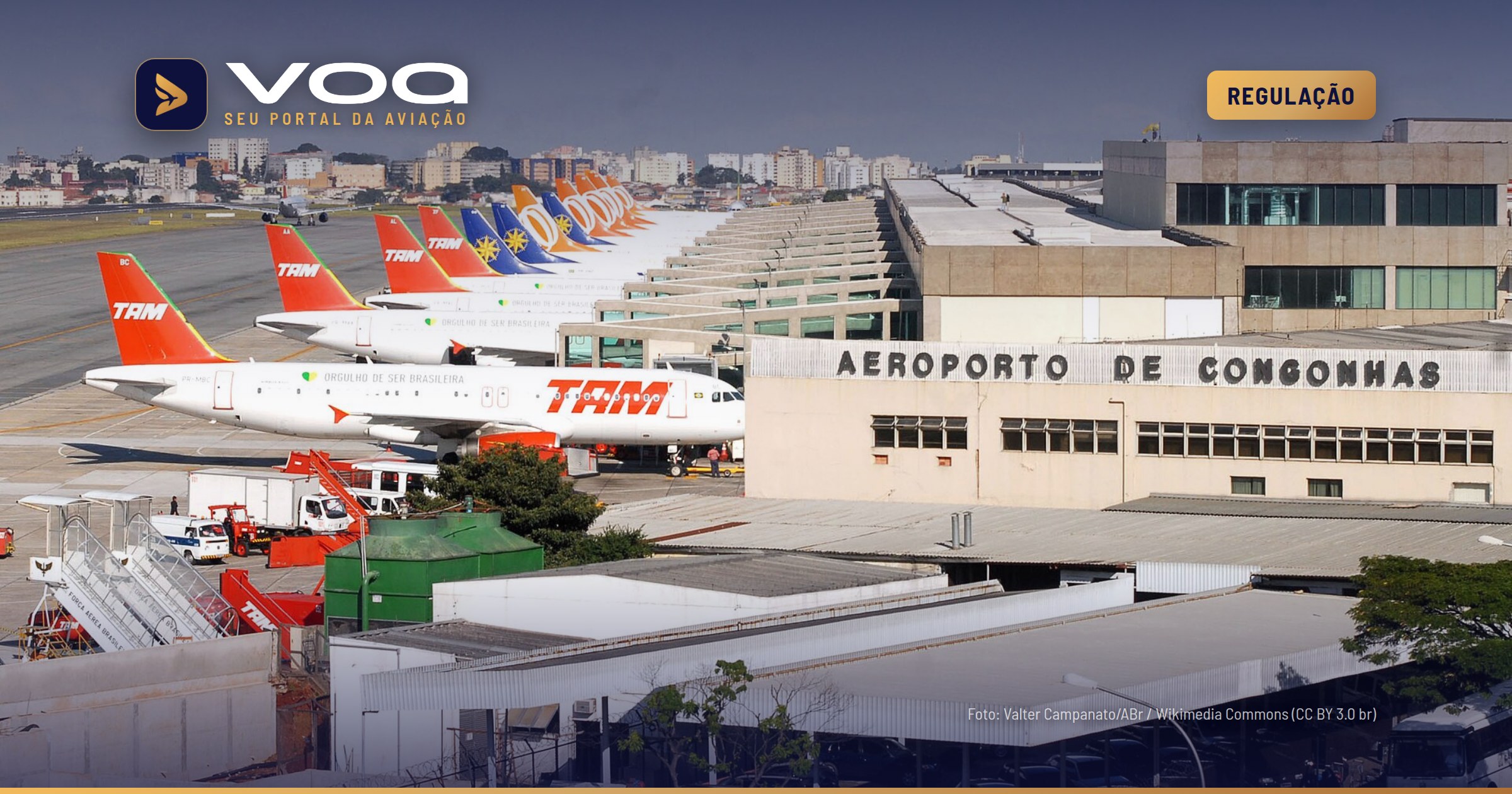 Anac aprova regra excepcional para voos após as 23h em Congonhas
