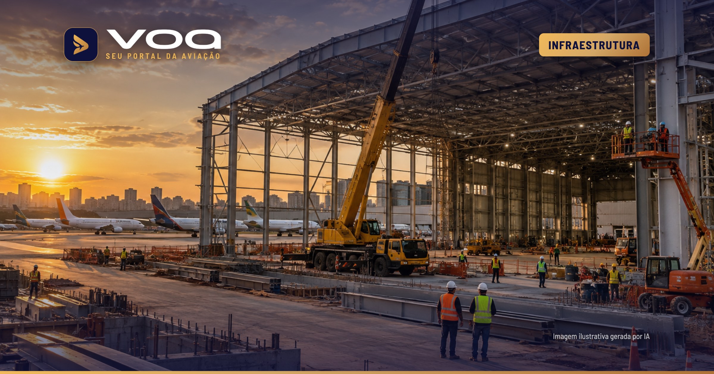 Hangares de Azul, Gol e Latam em Congonhas devem entrar em testes em outubro