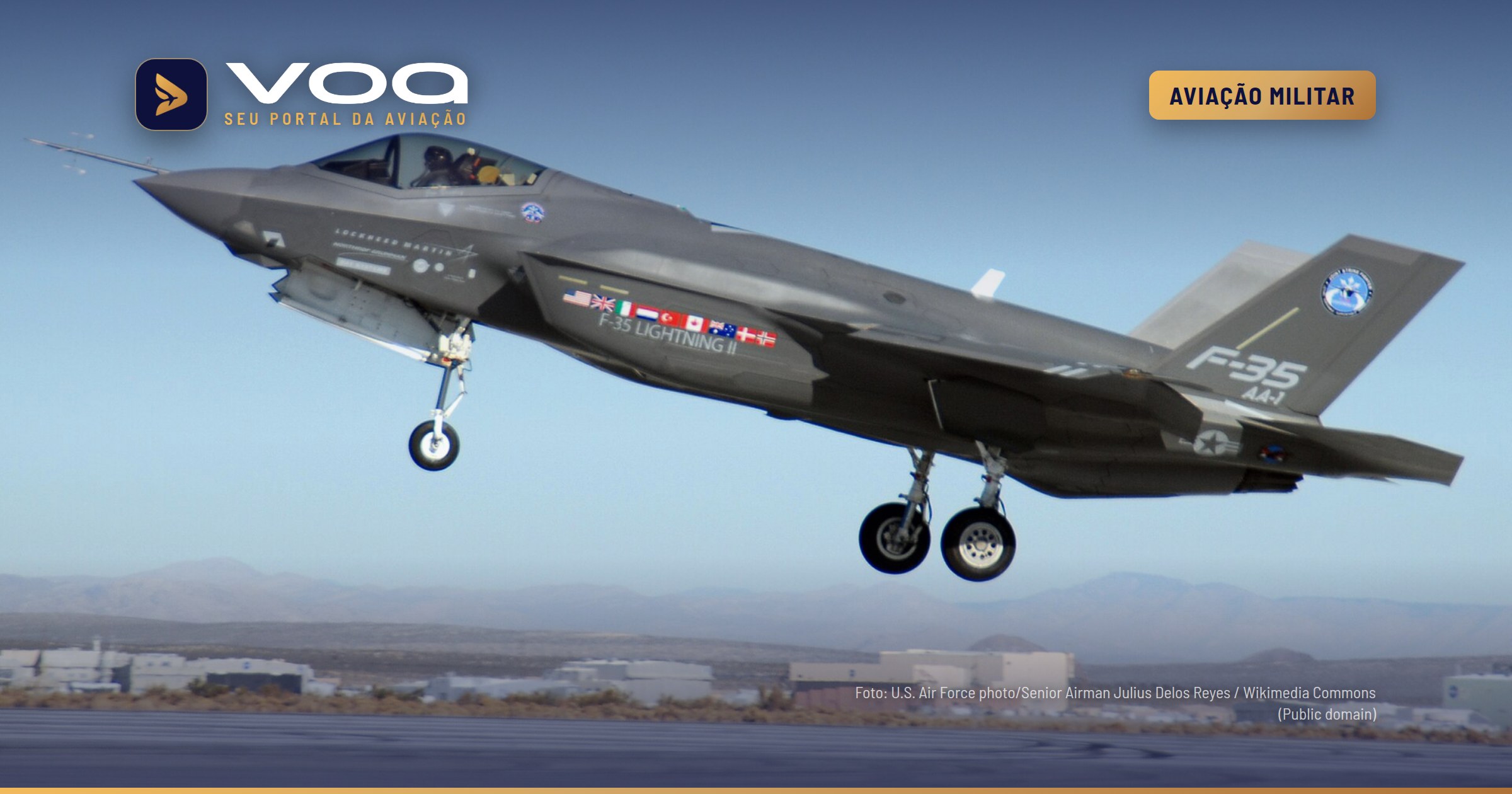Peças do caça F-35 desaparecem após desvio da Austrália para Hong Kong