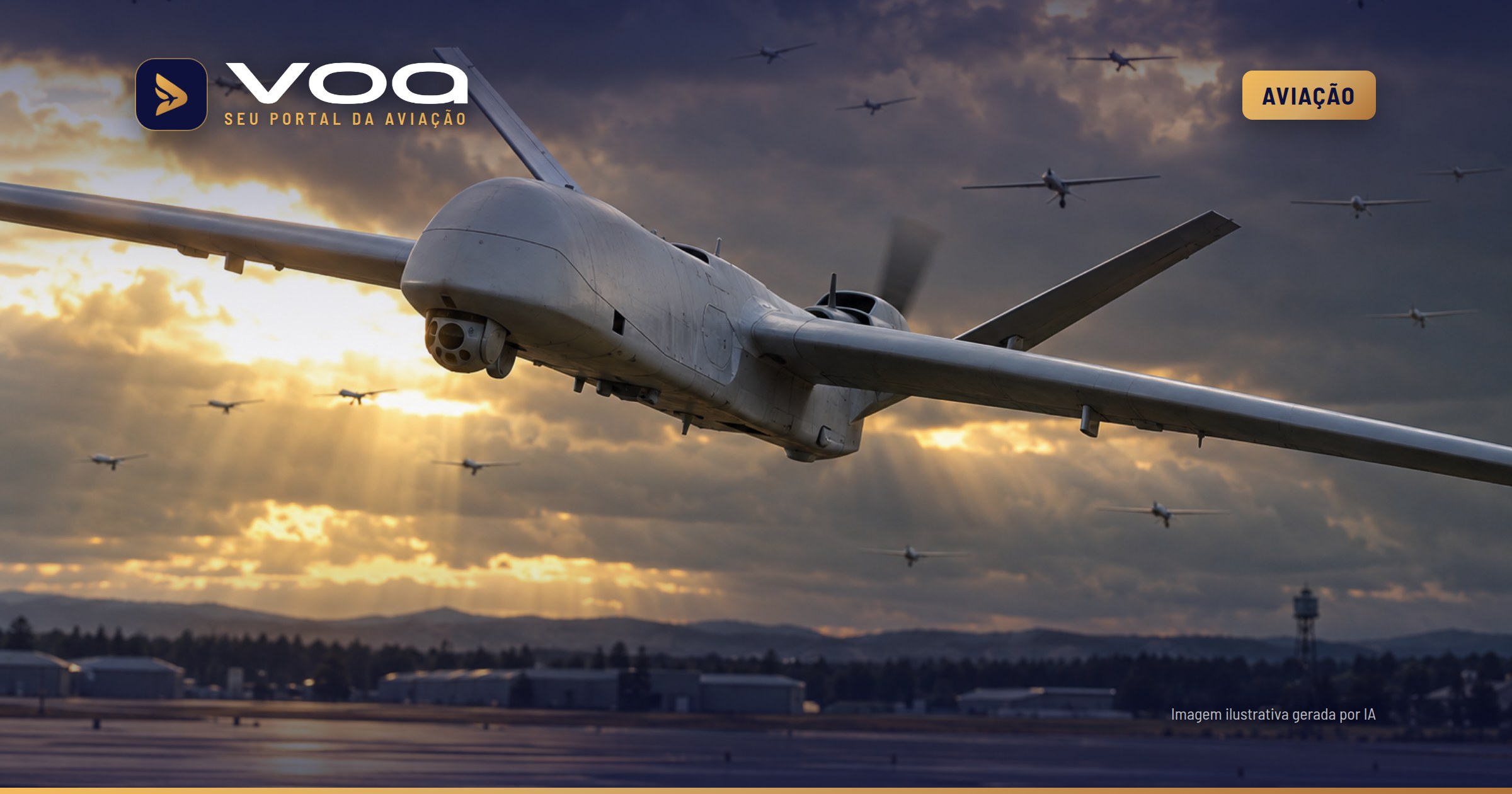 Força Aérea dos EUA quer 500 aeronaves autônomas até 2032