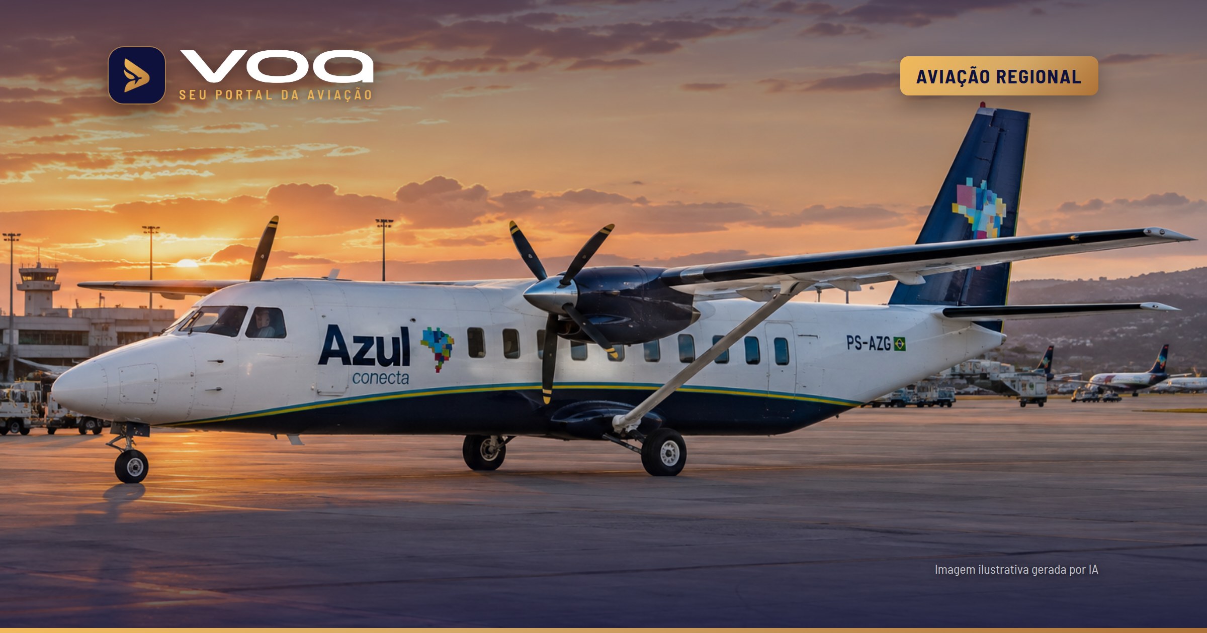 Azul Conecta traz dos EUA 1º avião bimotor para reforçar malha regional