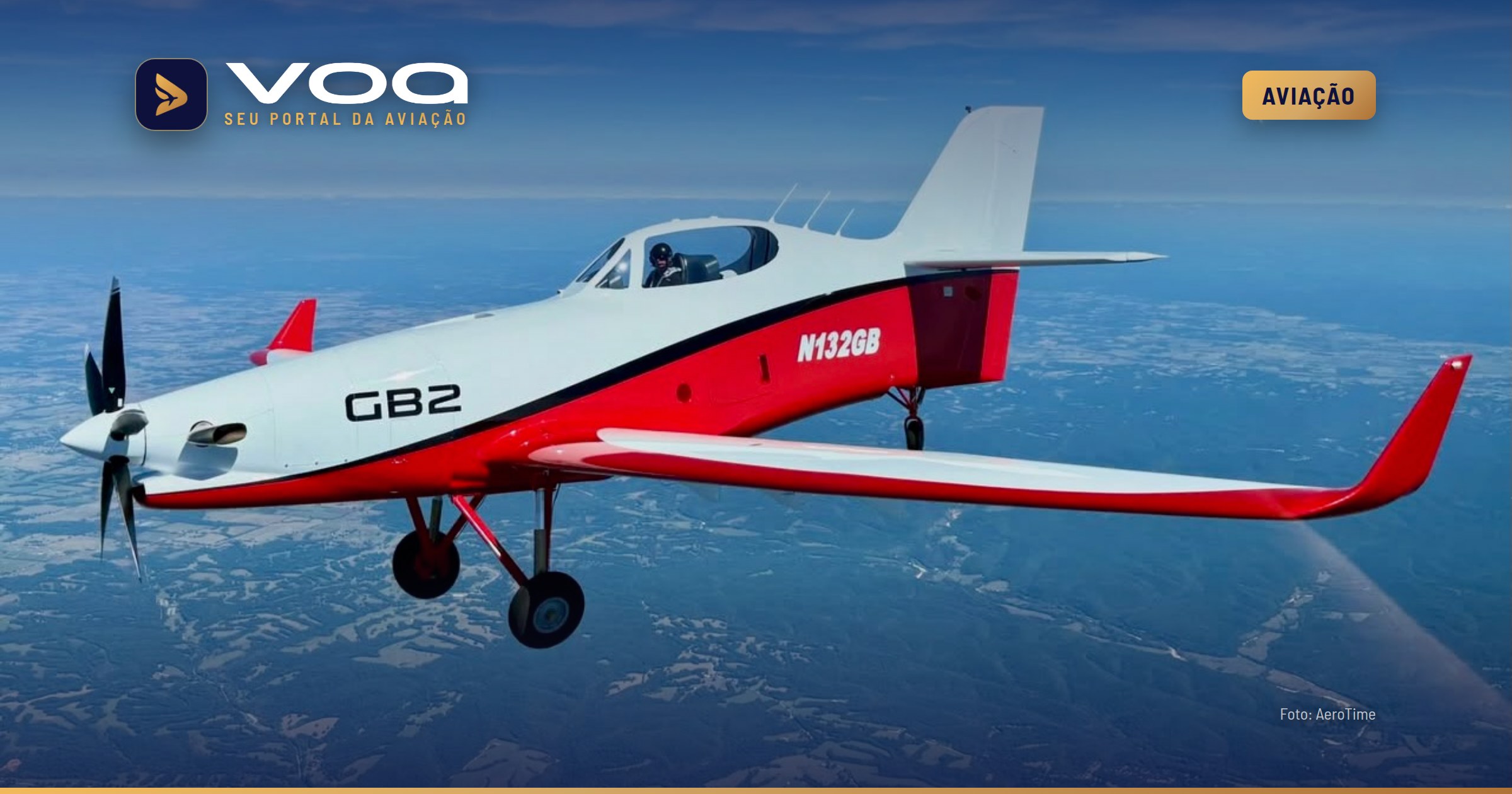 GB2 inicia testes como novo avião de combate a incêndios