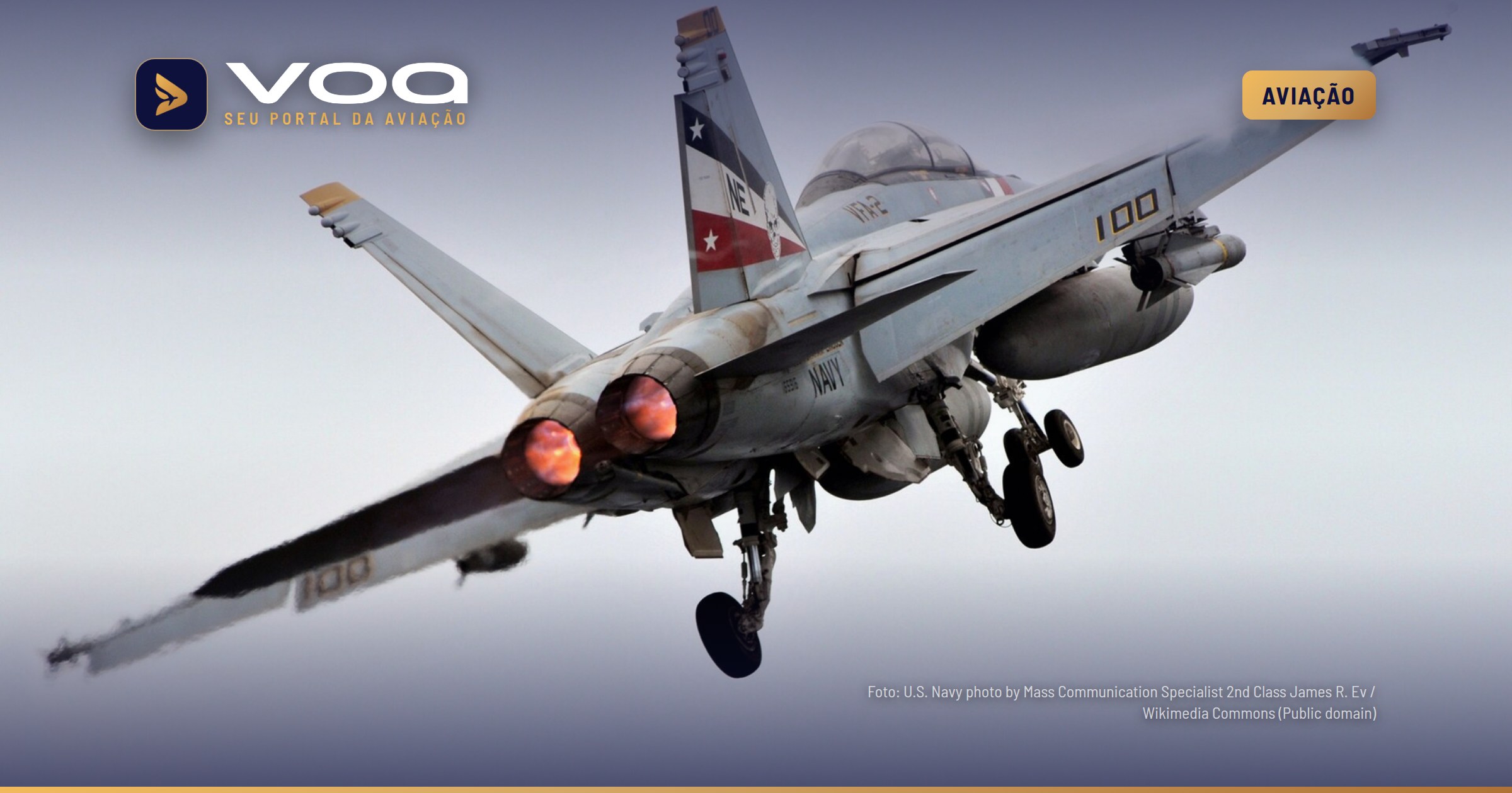 Produção do Super Hornet deve acabar após entregas em 2027