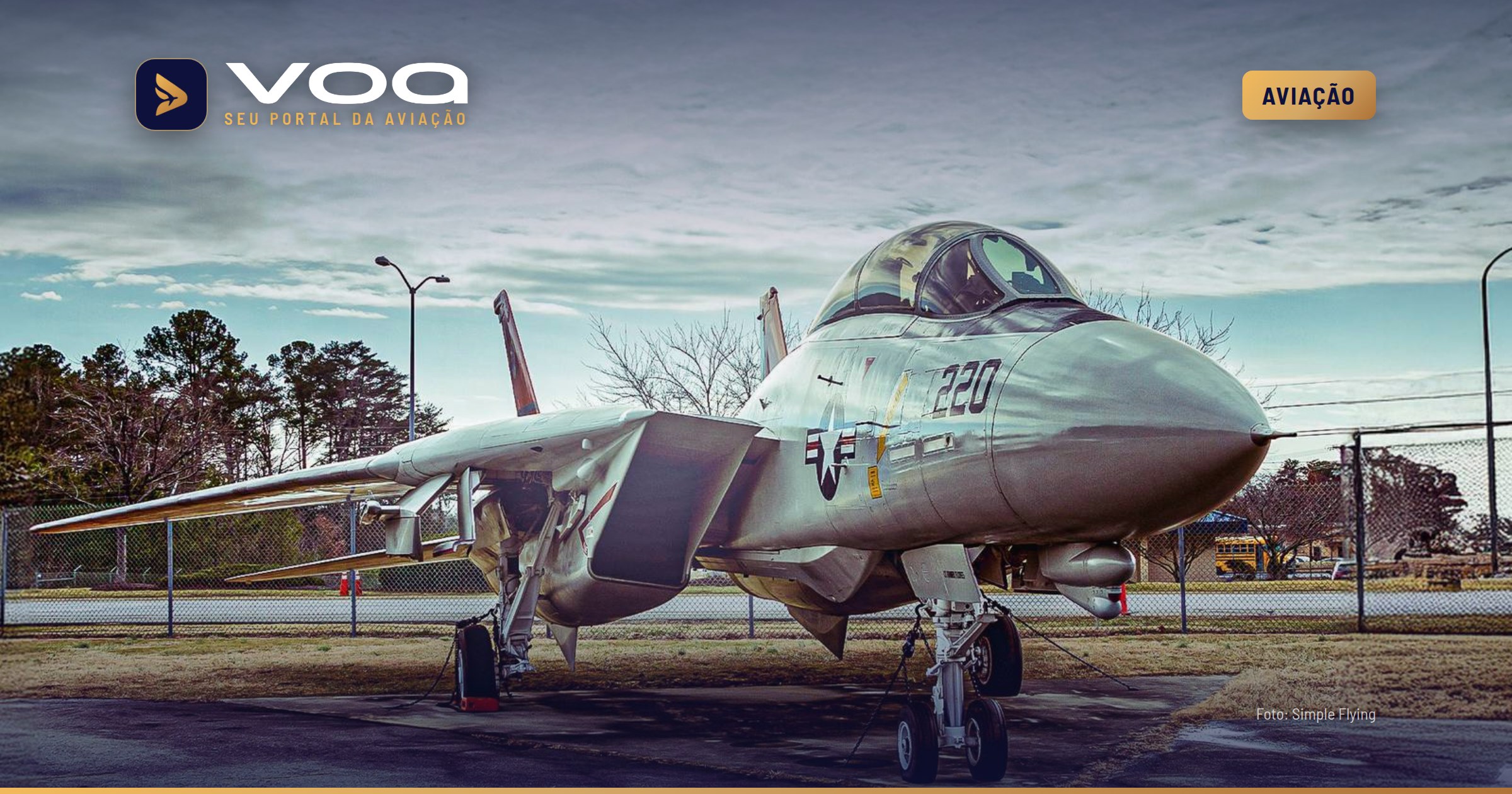 Por que peças completas do F-14 Tomcat se tornaram tão raras