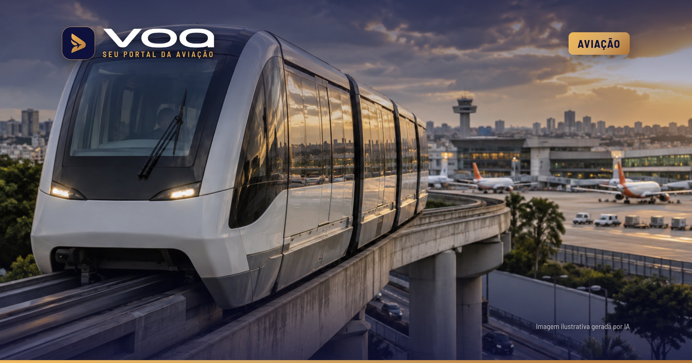 Linha 17-Ouro amplia conexão de Congonhas das 6h às 22h