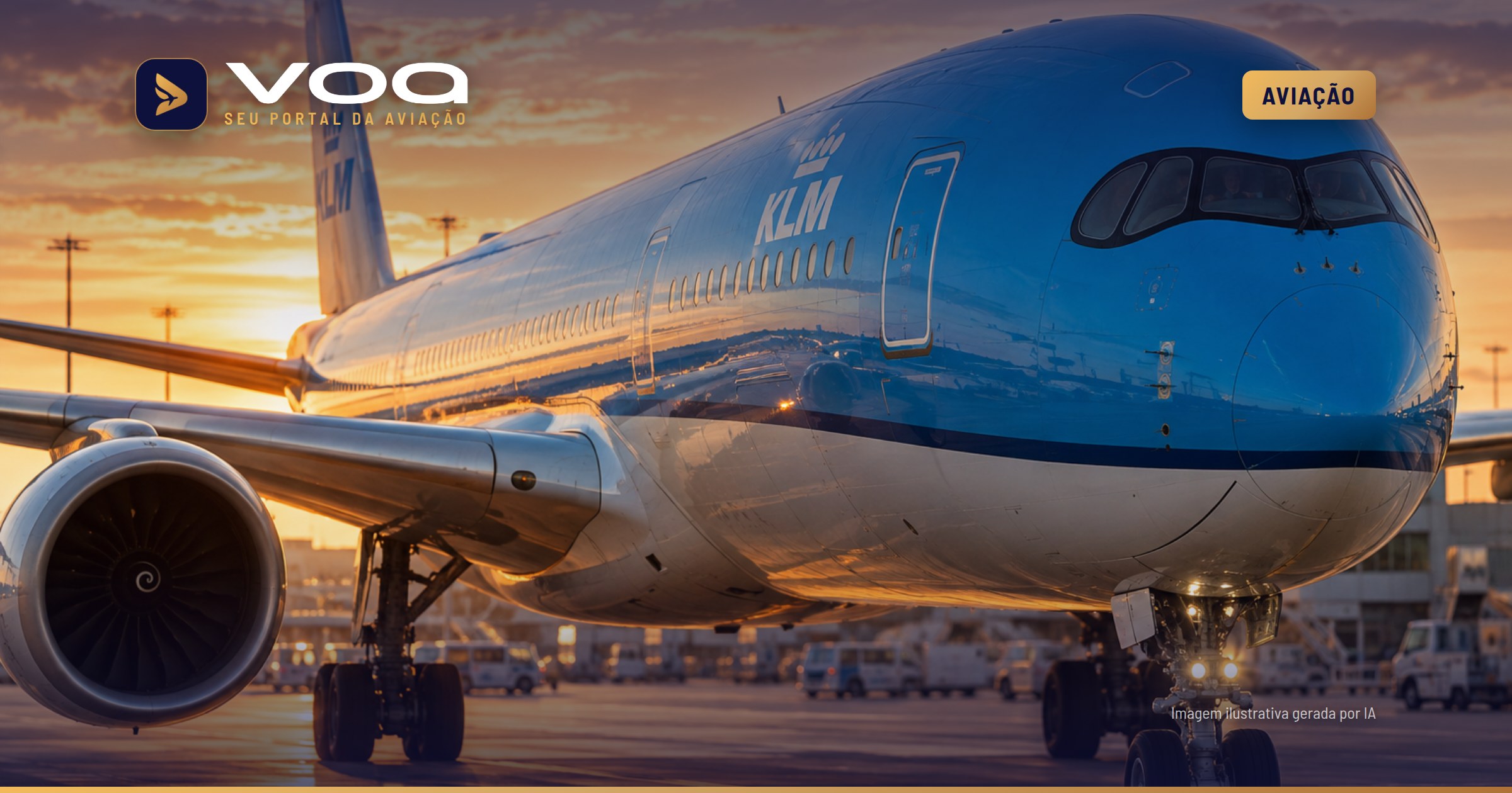 Primeiro A350 da KLM chega a Amsterdã para estreia rumo a Toronto