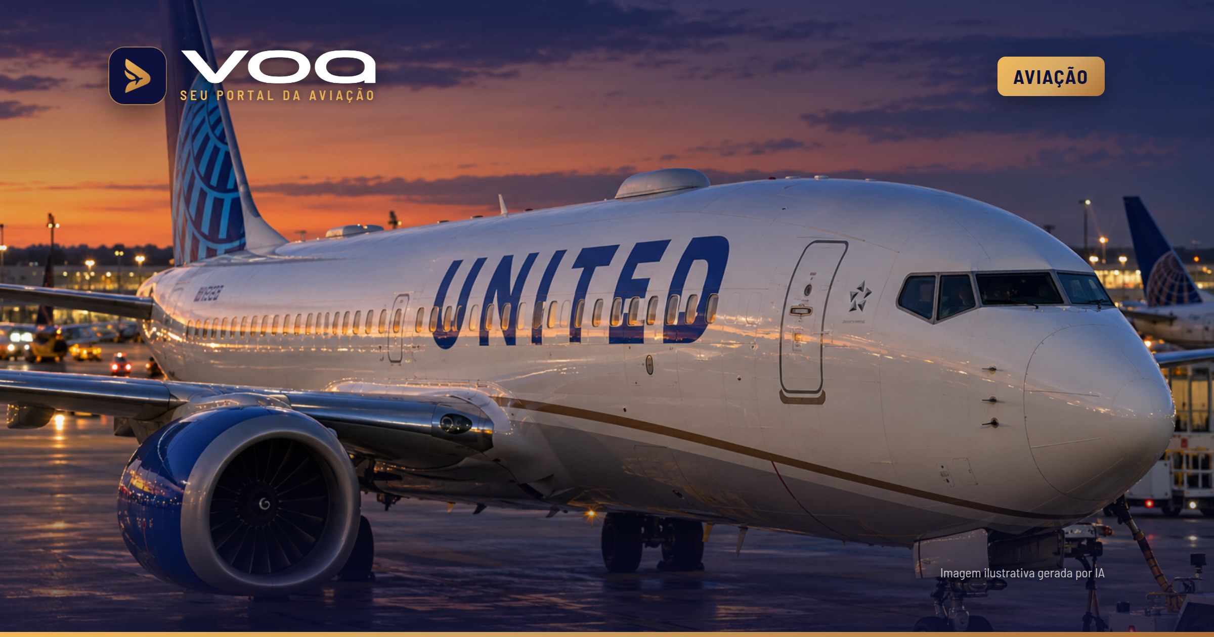 United mira Starlink em mais de 1.000 aviões até maio de 2027