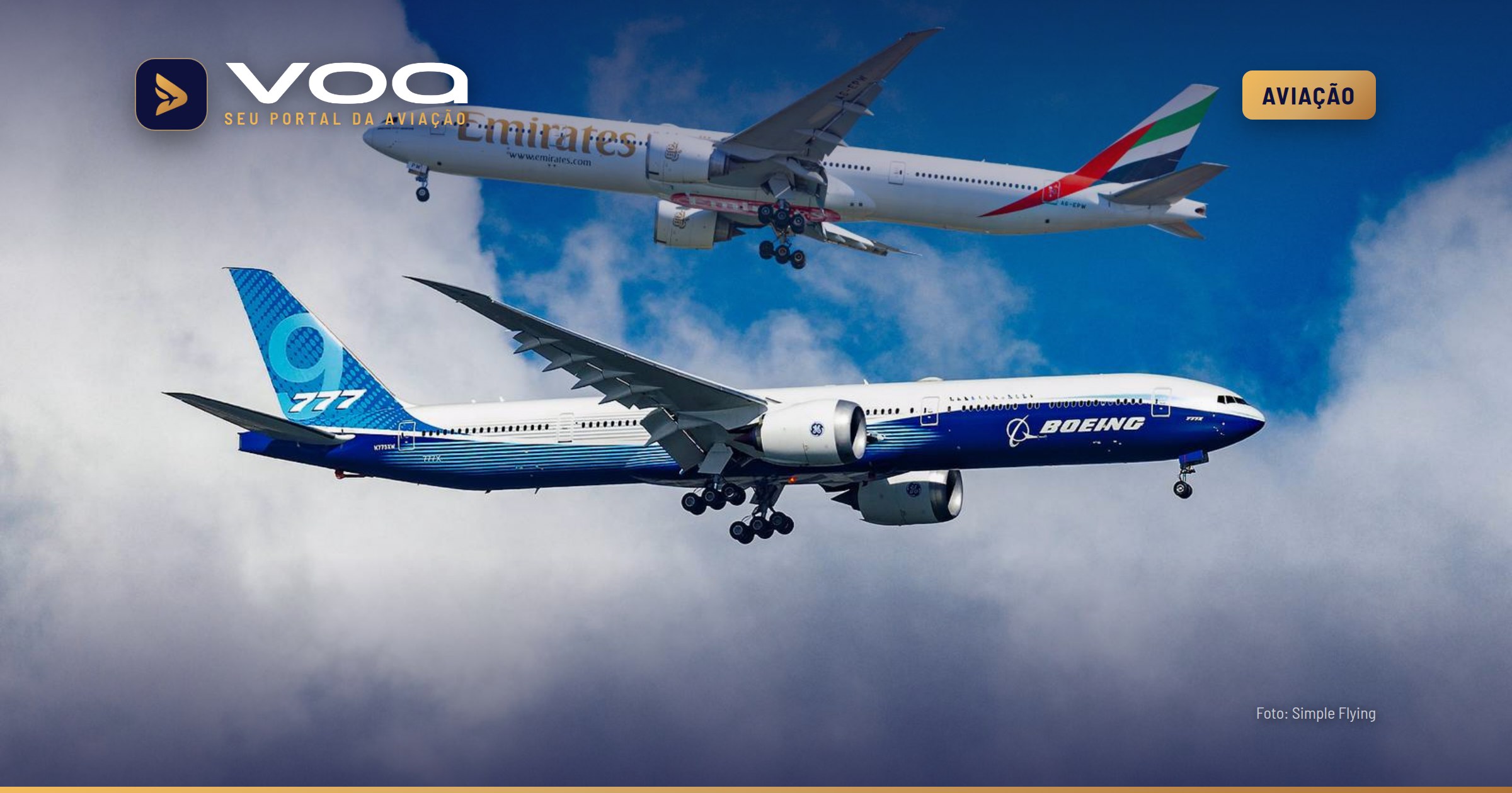 O que muda no Boeing 777-9 diante do 777-300ER